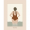 Vissevasse - Αφίσα 30x40cm Woman And Sea