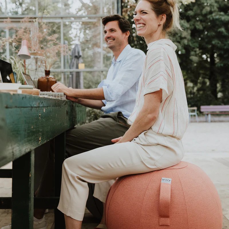 Vluv - Seating Ball Sova 65cm Salmon Vluv - Seating Ball Sova 65cm Salmon