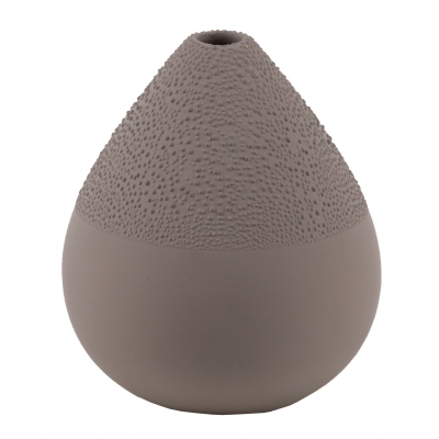 Raeder - Μίνι Βάζo Πορσελάνης Pearly Greige