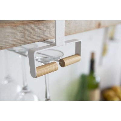 Yamazaki - Under Shelf Wine Glass Hanger WH