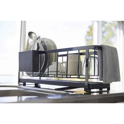 Yamazaki - Στεγνωτήριο Πιάτων Wire Slim BK