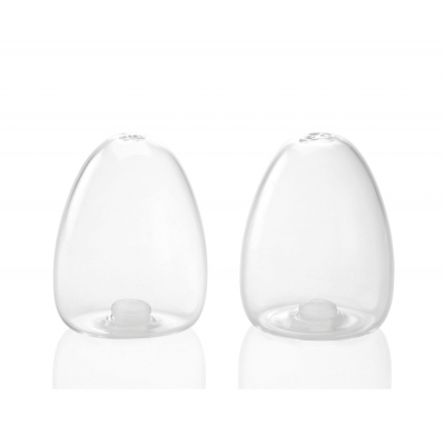 Andrea House - Σετ Αλάτι-Πιπέρι Transparent Glass