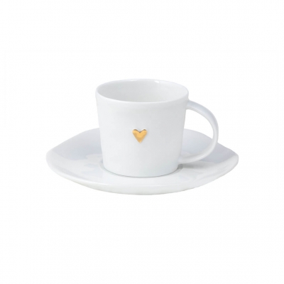 Raeder - Πορσελάνινο Φλιτζάνι "Heart" Gold