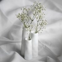 Raeder - Μίνι Βάζα Πορσελάνης Room Poetry Grey Σετ 3 τμχ Raeder - Μίνι Βάζα Πορσελάνης Room Poetry Grey Σετ 3 τμχ