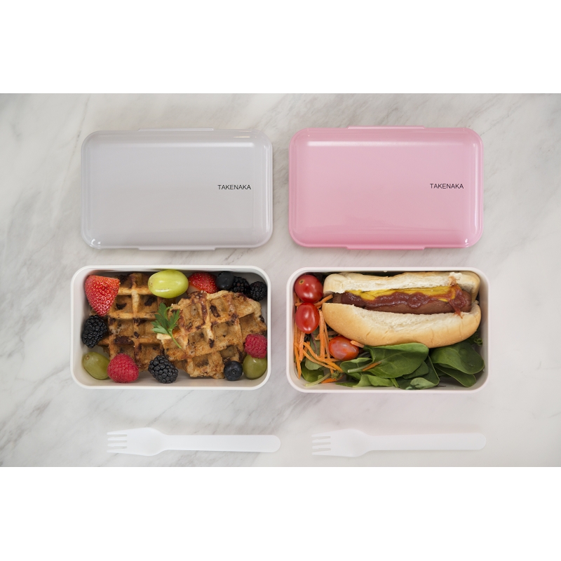Takenaka - Bento Bite Box Glacier Grey Από Ανακυκλωμένο PET 17,2 x 10,9 x 6.8cm