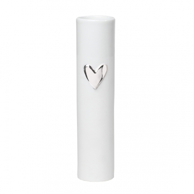 Raeder - Μίνι Βάζο Πορσελάνης "Love" Silver