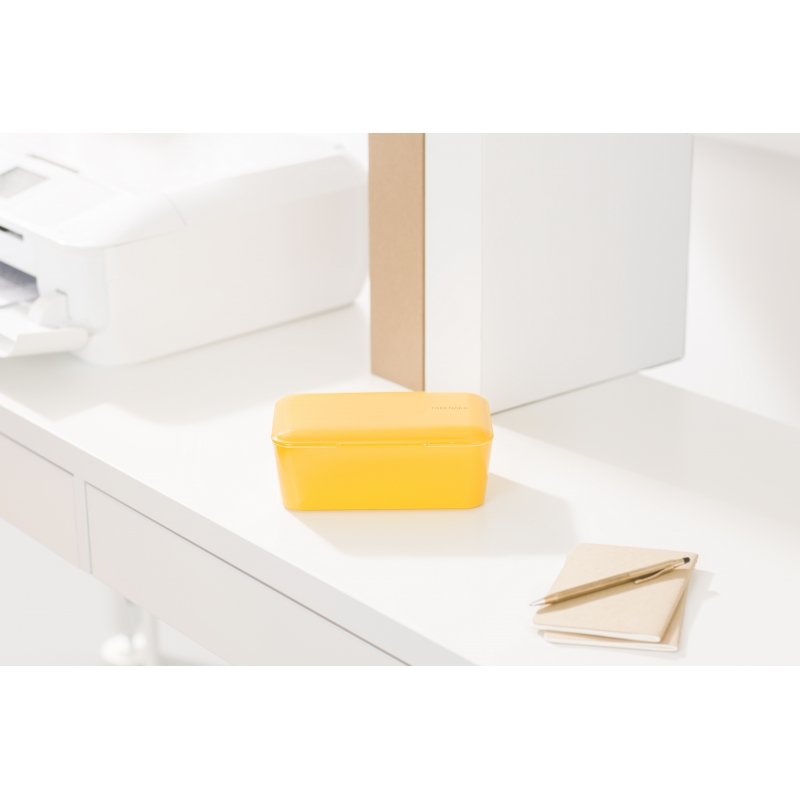 Takenaka - Bento Bite Box Daffodil Yellow Από Ανακυκλωμένο PET 17,2 x 10,9 x 6.8cm