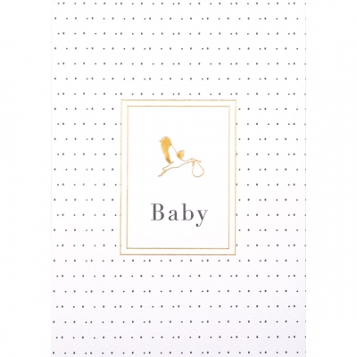 Raeder - Αναδιπλούμενη Ευχετήρια Κάρτα "Welcome Baby"