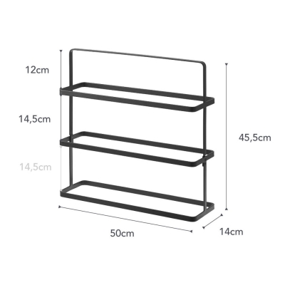 Yamazaki - Ράφι Για Παπούτσια 3 Επιπέδων BK Yamazaki - Ράφι Για Παπούτσια 3 Επιπέδων BK