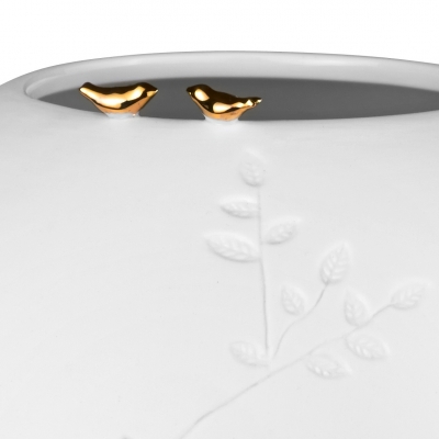 Raeder - Πορσελάνινο Βάζo Golden Birds