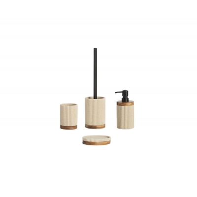 Andrea House - Πιγκάλ Μπάνιου Wood/Beige