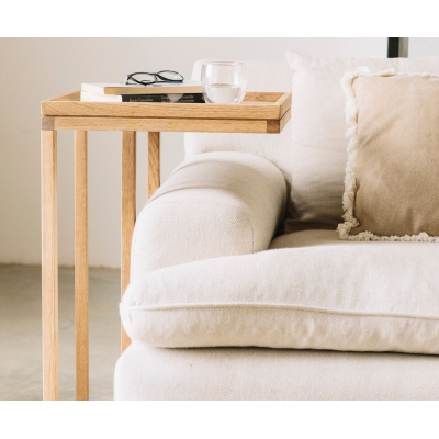 Andrea House - Δρύινο Βοηθητικό Τραπεζάκι C Type Andrea House - Δρύινο Βοηθητικό Τραπεζάκι C Type