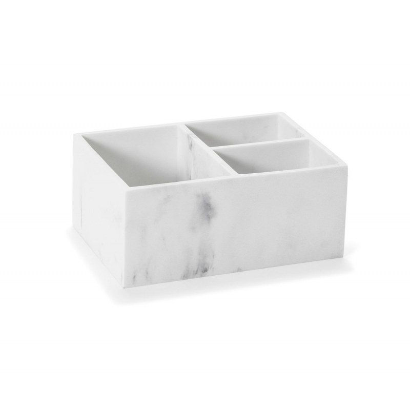 Andrea House - Βάση Οργάνωσης 3 Θέσεων White Marble Effect Andrea House - Βάση Οργάνωσης 3 Θέσεων White Marble Effect