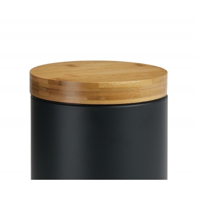 Andrea House - Κάδος Μπάνιου Black Metal/Bamboo Andrea House - Κάδος Μπάνιου Black Metal/Bamboo