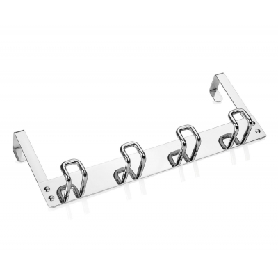 Andrea House - Κρεμάστρα Πόρτας Silver Chrome