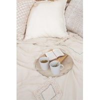 Calma House - Ριχτάρι/Κάλυμμα Κρεβατιού Lienzo Ecru 180x260cm Calma House - Ριχτάρι/Κάλυμμα Κρεβατιού Lienzo Ecru 180x260cm