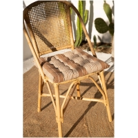 Calma House - Τετράγωνο Μαξιλάρι Καρέκλας Tosa Beige 40x40cm