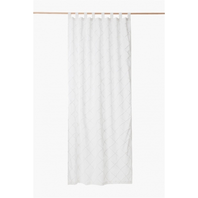 Calma House - Έτοιμη Κουρτίνα Royal White 140x280cm