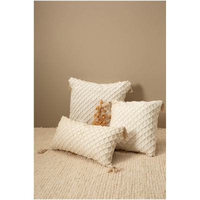 Calma House - Μαξιλαροθήκη Royal Ecru 45x45cm Calma House - Μαξιλαροθήκη Royal Ecru 45x45cm