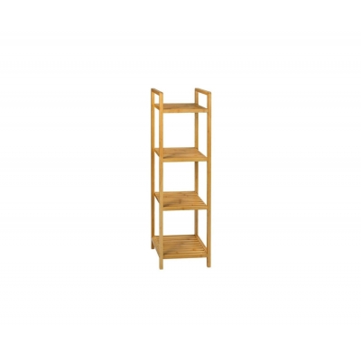 Andrea House - Ραφιέρα Μπάνιου 4 Επιπέδων Bamboo