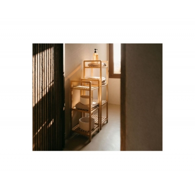 Andrea House - Ραφιέρα Μπάνιου 4 Επιπέδων Bamboo