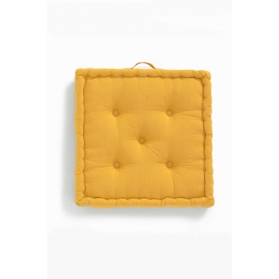 Calma House - Μαξιλάρι Δαπέδου Gavema Mustard 60x60x13cm Calma House - Μαξιλάρι Δαπέδου Gavema Mustard 60x60x13cm