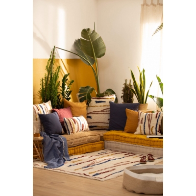 Calma House - Μαξιλάρι Δαπέδου Gavema Mustard 60x60x13cm Calma House - Μαξιλάρι Δαπέδου Gavema Mustard 60x60x13cm