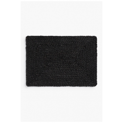 Calma House - Σουπλά Jute Ural Black 35x50cm Calma House - Σουπλά Jute Ural Black 35x50cm