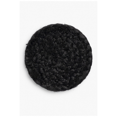 Calma House - Σετ 4 Σουβέρ Jute Ural Black 10cm Calma House - Σετ 4 Σουβέρ Jute Ural Black 10cm