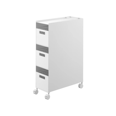 Yamazaki - Τροχήλατο Καλάθι Αποθηκέυσης 3 Επιπέδων Tower WH