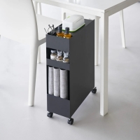 Yamazaki - Τροχήλατο Καλάθι Αποθηκέυσης 3 Επιπέδων Tower BK Yamazaki - Τροχήλατο Καλάθι Αποθηκέυσης 3 Επιπέδων Tower BK