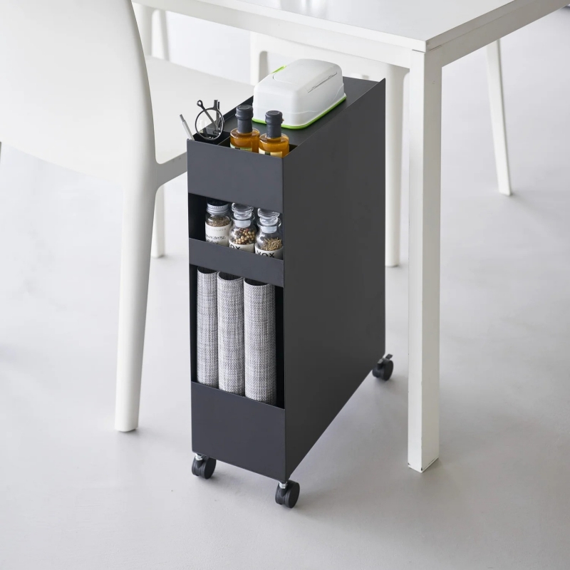 Yamazaki - Τροχήλατο Καλάθι Αποθηκέυσης 3 Επιπέδων Tower BK Yamazaki - Τροχήλατο Καλάθι Αποθηκέυσης 3 Επιπέδων Tower BK