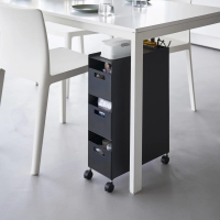 Yamazaki - Τροχήλατο Καλάθι Αποθηκέυσης 3 Επιπέδων Tower BK Yamazaki - Τροχήλατο Καλάθι Αποθηκέυσης 3 Επιπέδων Tower BK