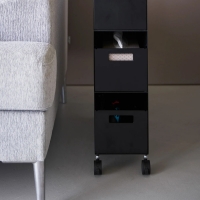 Yamazaki - Τροχήλατο Καλάθι Αποθηκέυσης 3 Επιπέδων Tower BK Yamazaki - Τροχήλατο Καλάθι Αποθηκέυσης 3 Επιπέδων Tower BK