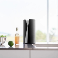 Yamazaki - Θήκη Για Χαρτί Κουζίνας Round Tower BK Yamazaki - Θήκη Για Χαρτί Κουζίνας Round Tower BK