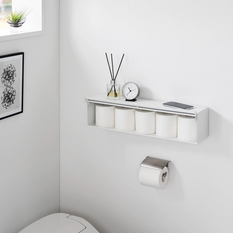 Yamazaki - Επιτοίχιο Κουτί Αποθήκευσης Tower WH Yamazaki - Επιτοίχιο Κουτί Αποθήκευσης Tower WH