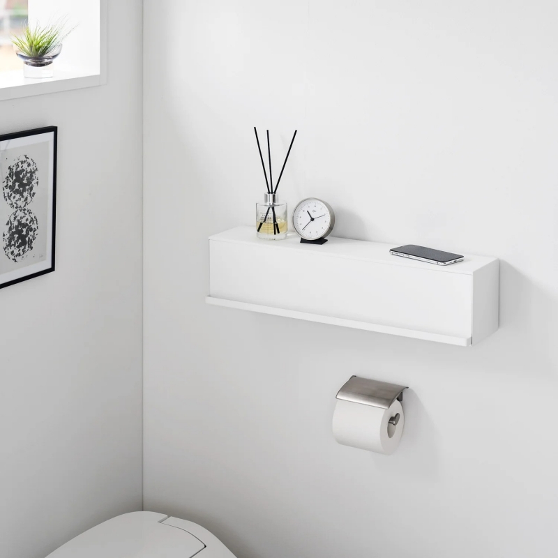 Yamazaki - Επιτοίχιο Κουτί Αποθήκευσης Tower WH Yamazaki - Επιτοίχιο Κουτί Αποθήκευσης Tower WH