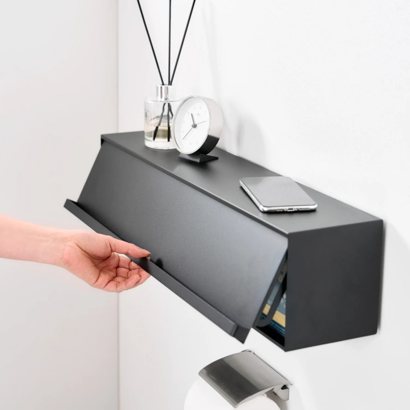 Yamazaki - Επιτοίχιο Κουτί Αποθήκευσης Tower BK