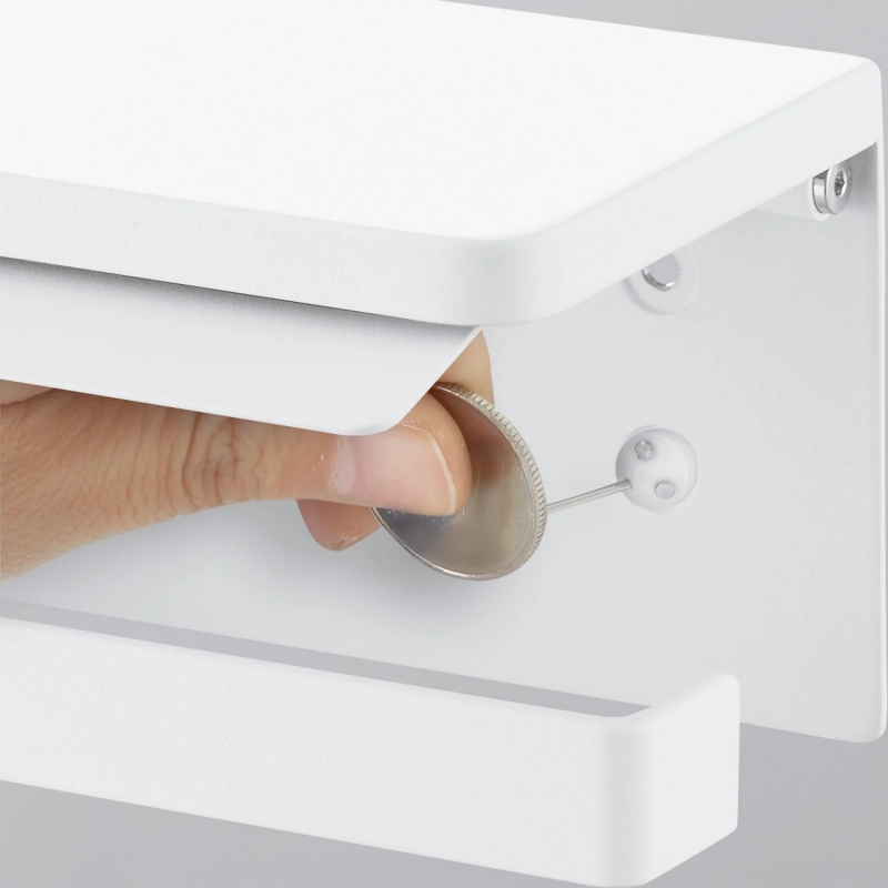 Yamazaki - Επιτοίχια Βάση Για Χαρτί Υγείας Tower WH Yamazaki - Επιτοίχια Βάση Για Χαρτί Υγείας Tower WH