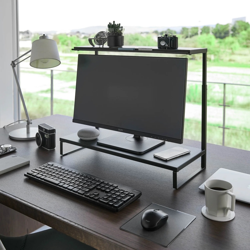 Yamazaki - Βάση Monitor 2 Επιπέδων Tower ΅W Yamazaki - Βάση Monitor 2 Επιπέδων Tower ΅W
