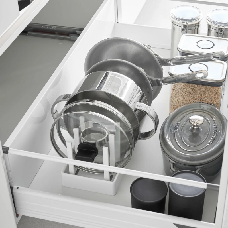 Yamazaki - Ρυθμιζόμενη Βάση Οργάνωσης Για Μαγειρικά Σκεύη Tower WH