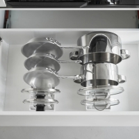 Yamazaki - Ρυθμιζόμενη Βάση Οργάνωσης Για Μαγειρικά Σκεύη Tower WH