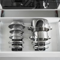 Yamazaki - Ρυθμιζόμενη Βάση Οργάνωσης Για Μαγειρικά Σκεύη Tower BK