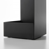 Yamazaki - Σταντ Για Χαρτί Υγείας Με Ροδάκια Slim Tower BK Yamazaki - Σταντ Για Χαρτί Υγείας Με Ροδάκια Slim Tower BK