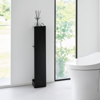 Yamazaki - Σταντ Για Χαρτί Υγείας Με Ροδάκια Slim Tower BK Yamazaki - Σταντ Για Χαρτί Υγείας Με Ροδάκια Slim Tower BK
