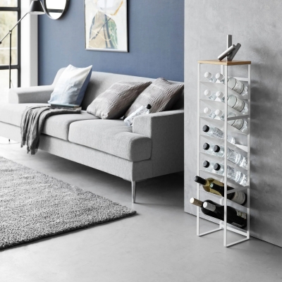 Yamazaki - Ραφιέρα Οργάνωσης Μπουκαλιών 8 Επιπέδων Tower WH Yamazaki - Ραφιέρα Οργάνωσης Μπουκαλιών 8 Επιπέδων Tower WH