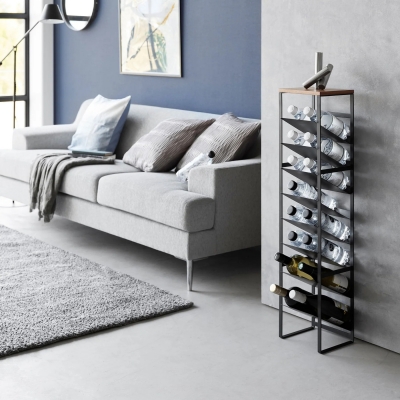 Yamazaki - Ραφιέρα Οργάνωσης Μπουκαλιών 8 Επιπέδων Tower BK Yamazaki - Ραφιέρα Οργάνωσης Μπουκαλιών 8 Επιπέδων Tower BK