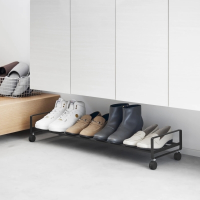 Yamazaki - Ράφι Για Παπούτσια Με Ροδάκια Tower BK Yamazaki - Ράφι Για Παπούτσια Με Ροδάκια Tower BK