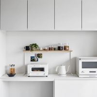 Yamazaki - Ράφι Πάγκου Κουζίνας Με Ξύλινη Επιφάνεια Tower WH