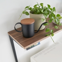 Yamazaki - Ράφι Πάγκου Κουζίνας Με Ξύλινη Επιφάνεια Tower BK